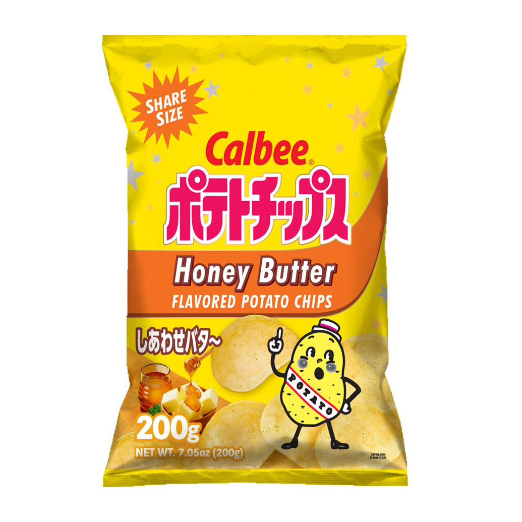 Calbee Potato Chips - Honey Butter