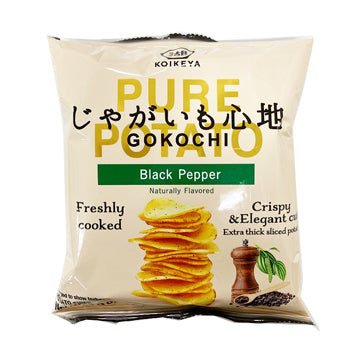 Koikeya Pure Potato - Black Pepper