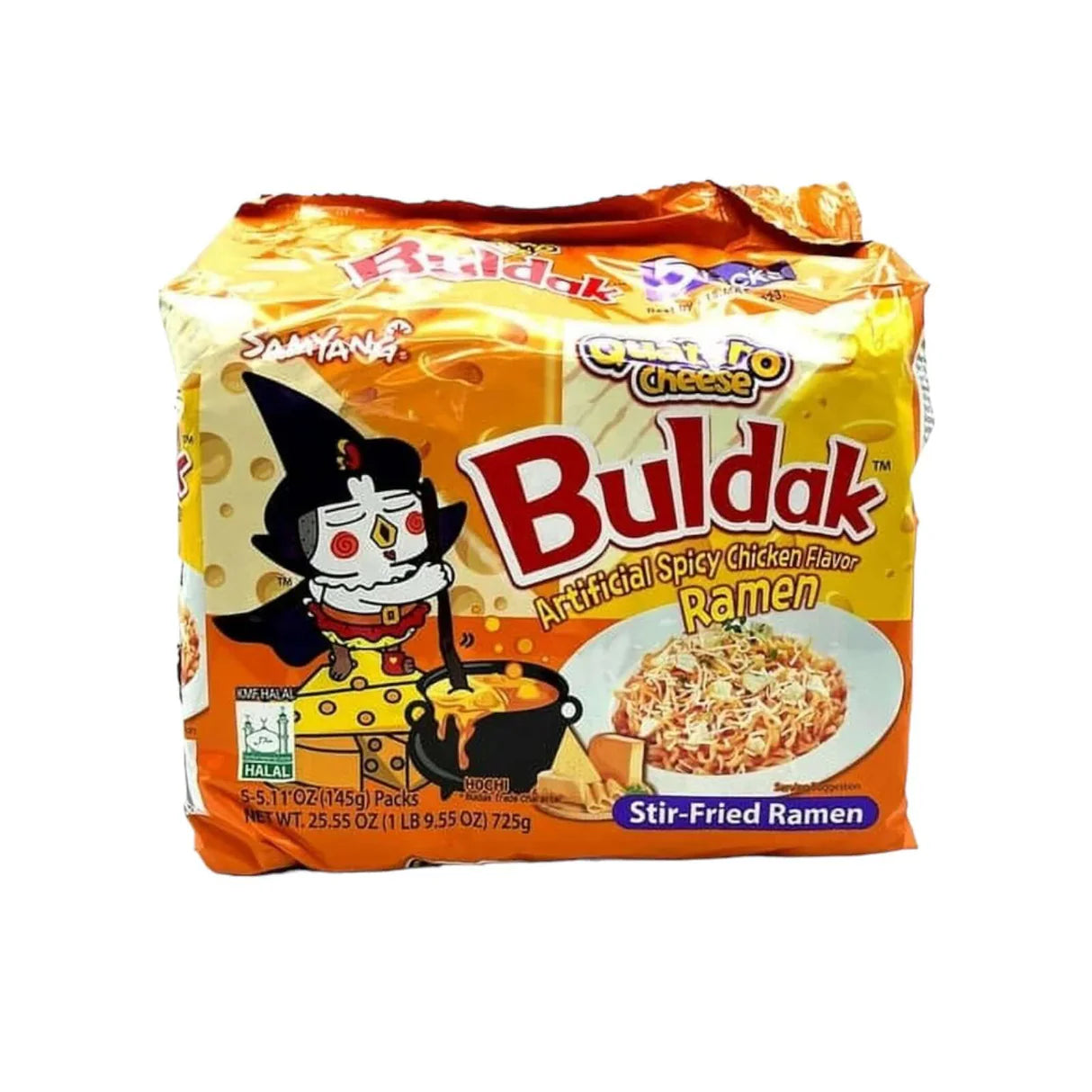 SY Artificial Spicy Chicken Flavor Ramen Quattro Cheese