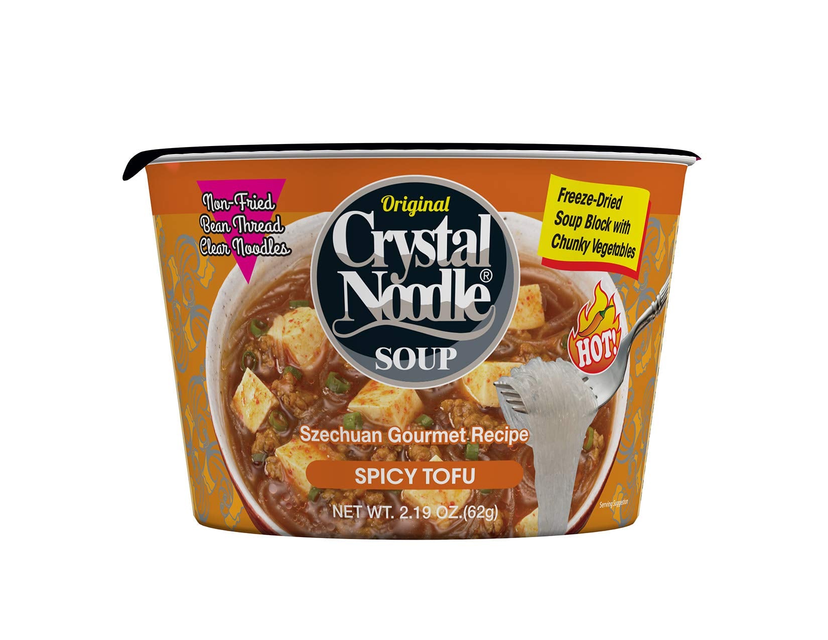 Crystal Noodle Soup Spicy Tofu