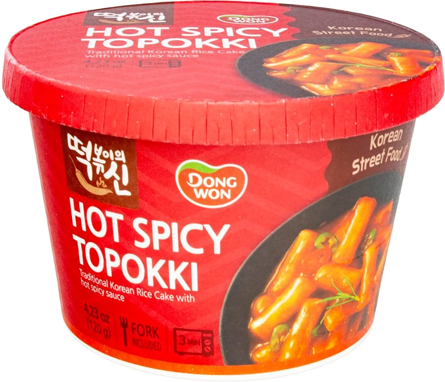 Dong Won Hot Spicy Topokki Cup