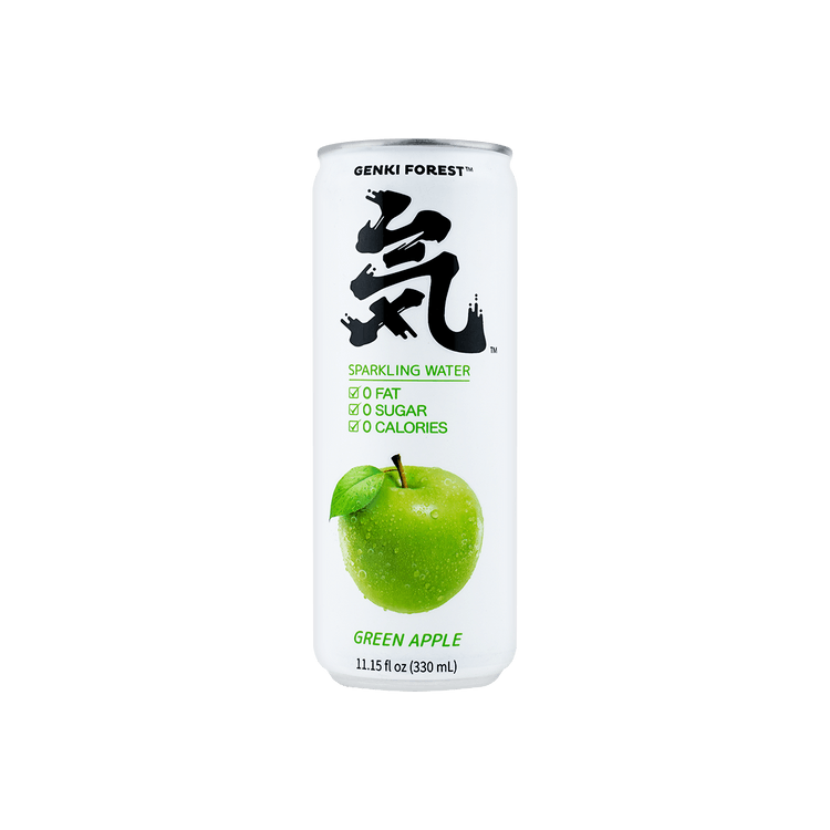 GF Sparkling Water Green Apple Flavor