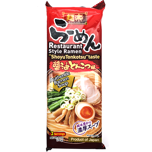 HIKARI MENRAKU SHOYU TONKOTSU TASTE