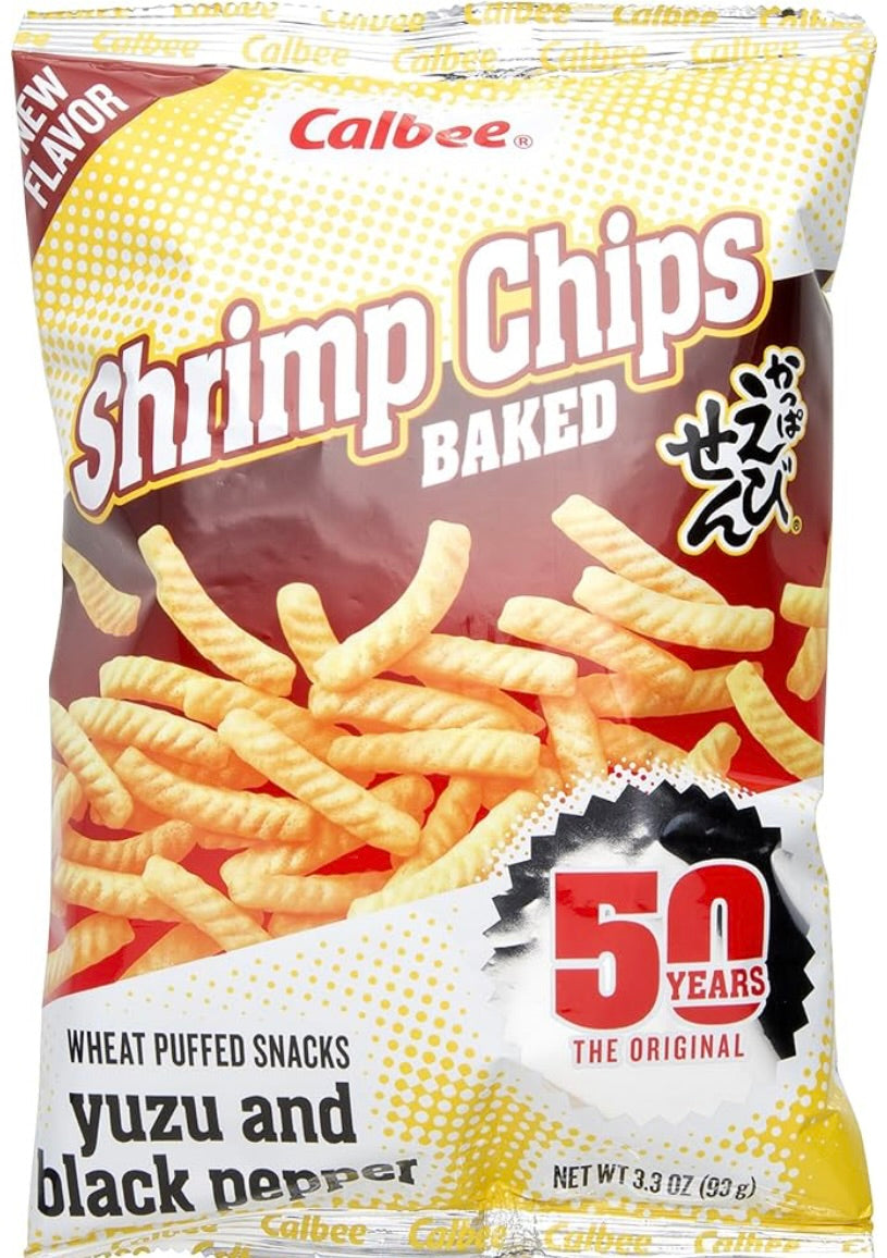 Calbee Shrimp Chips Yuzu Pepper