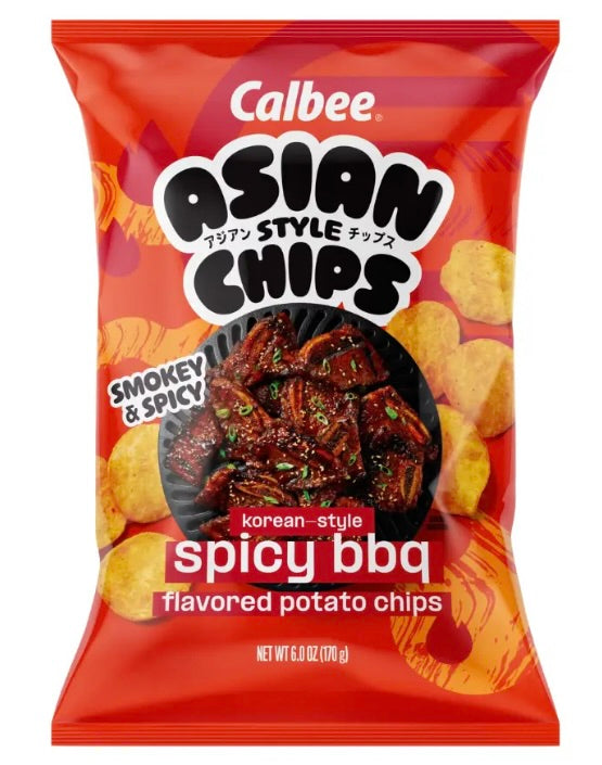 Calbee Asian Chips Korean - Spicy BBQ