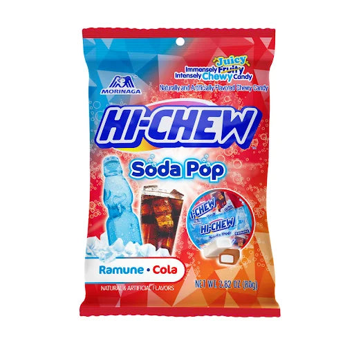 Morinaga HI Chew bag Ramune and cola