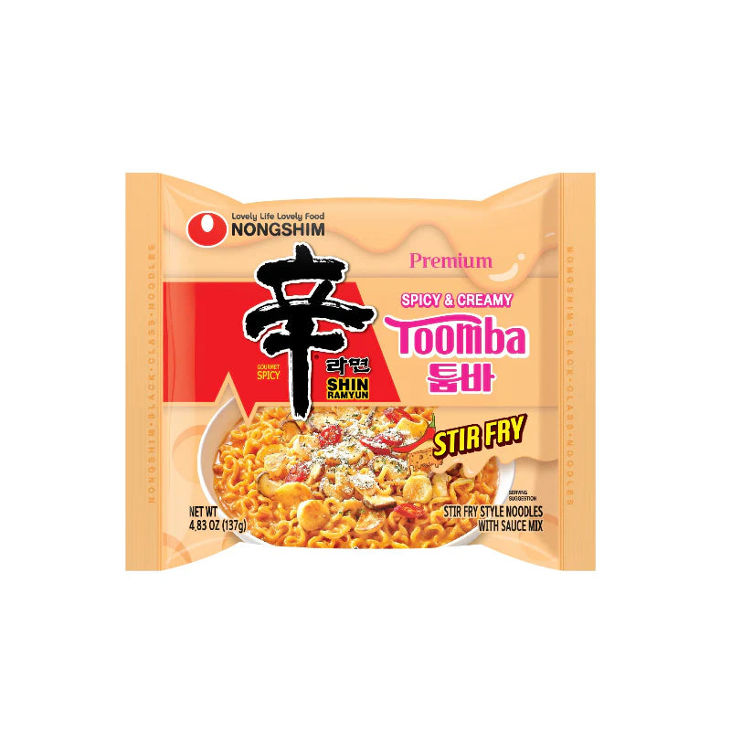NONG SHIM SHIN RAMYUN TOOMBA SPICY & CREAMY