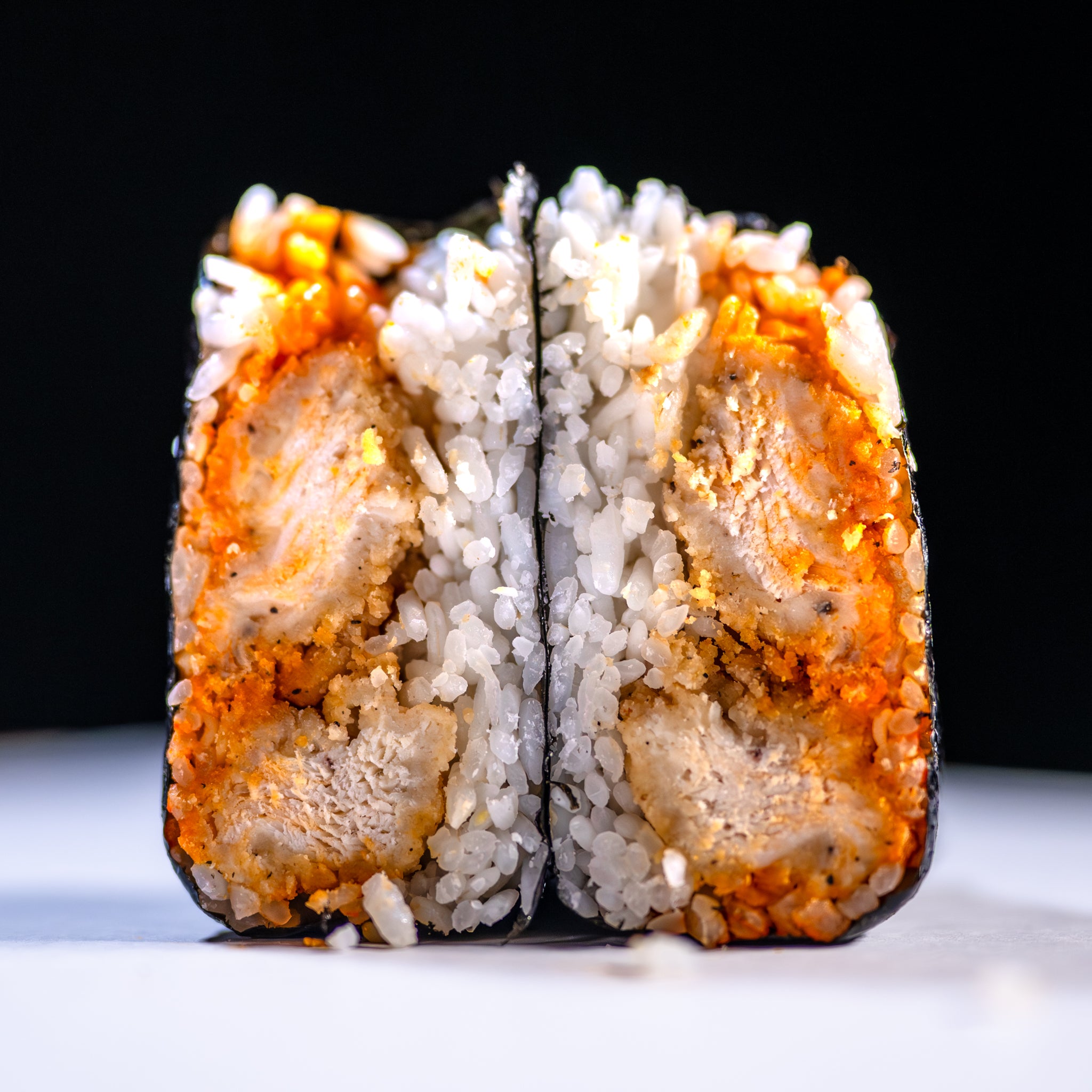 Spicy Fried Chicken Onigiri