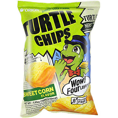 Orion Turtle Chips Sweet Corn