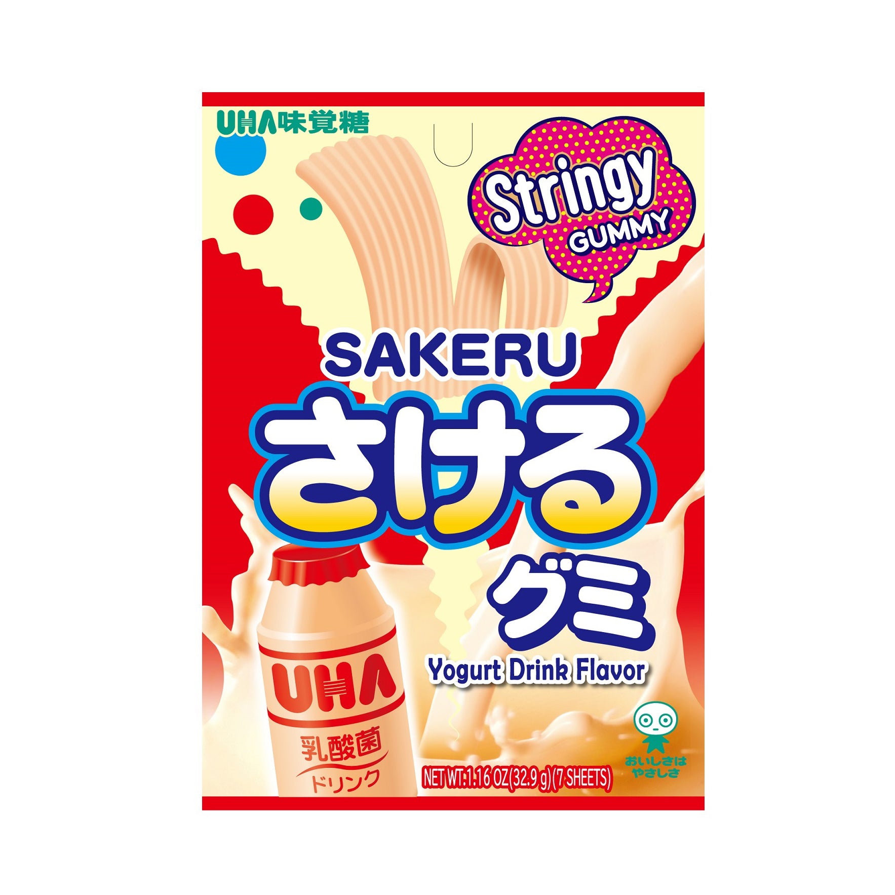 Uha Sakeru Gummy Yogurt 7P